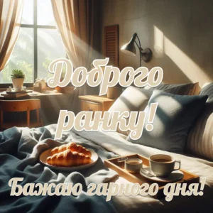 Нова картинка доброго ранку бажаю гарного дня